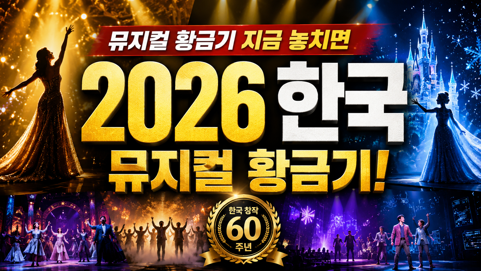 2026 한국 뮤지컬 황금기, 지금 놓치면 아쉬울 작품은? 상·하반기