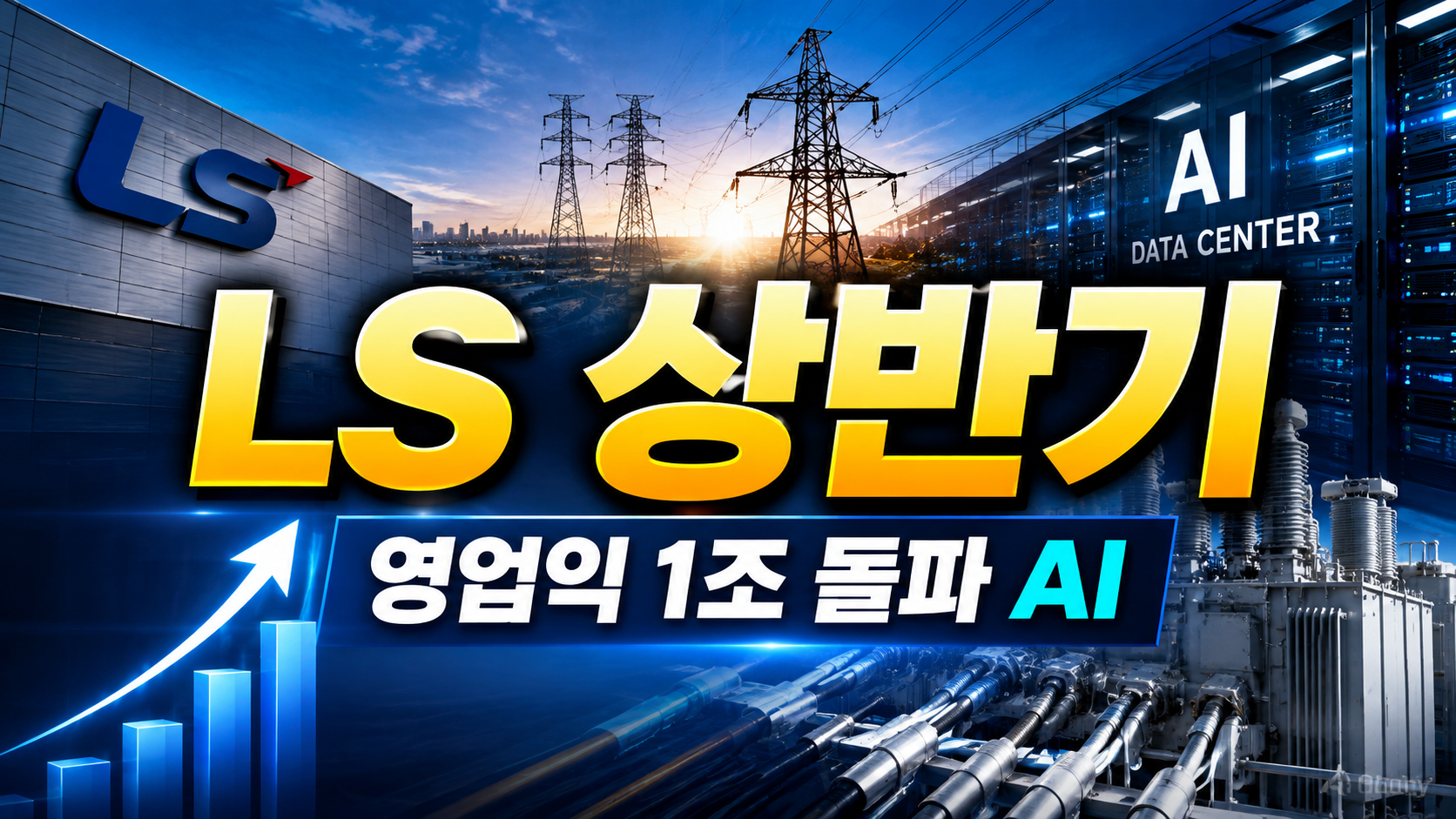 LS 상반기 영업익 1조 돌파…AI 데이터센터가 만든 ‘전력