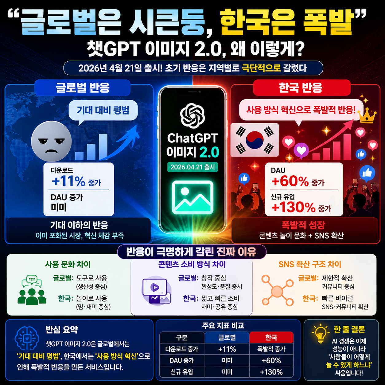 “글로벌은 시큰둥, 한국은 폭발”…챗GPT 이미지 2.0, 왜 이렇게