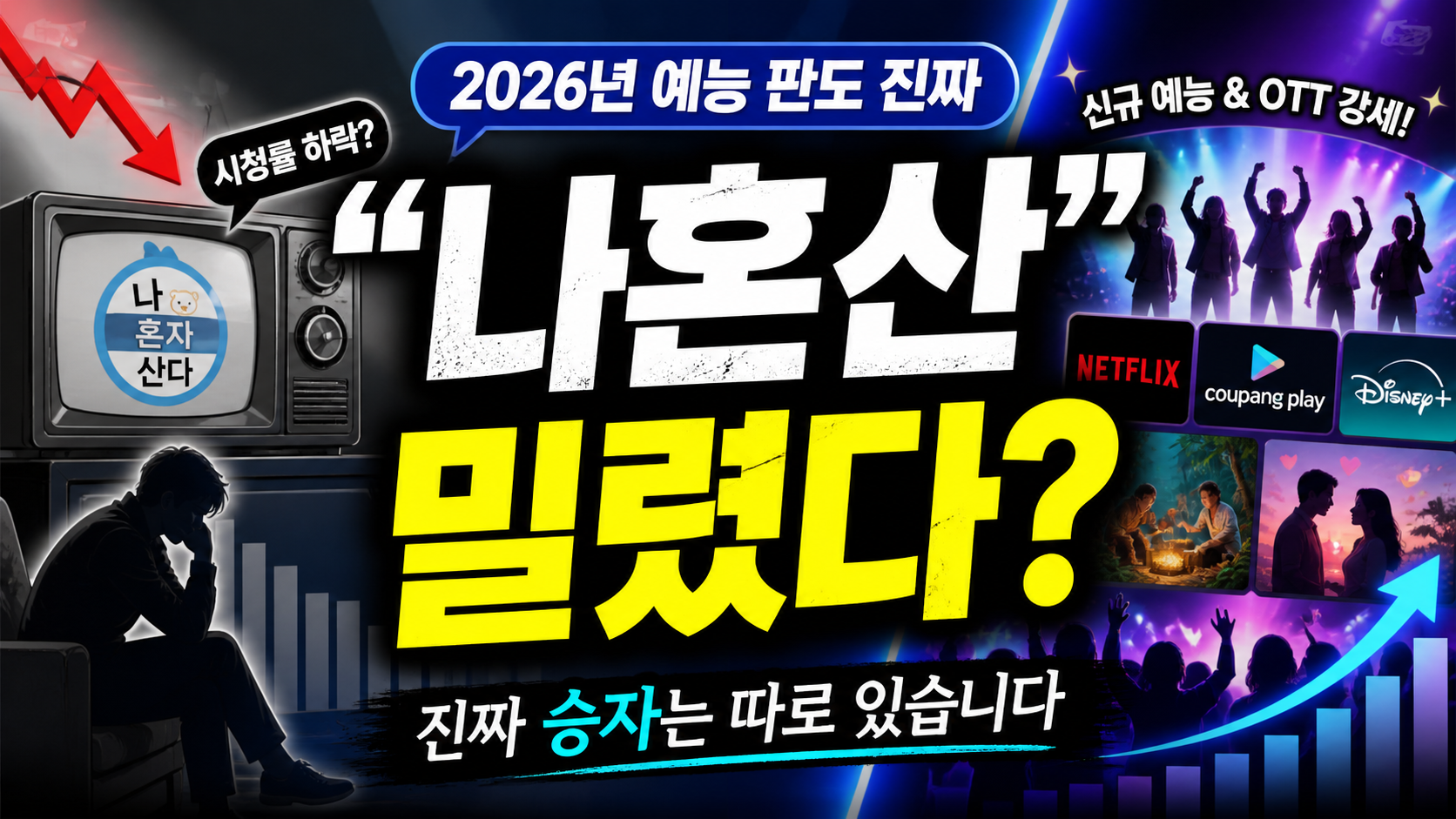 “나혼산 밀렸다?”…2026년 예능 판도, 진짜 승자는 따로 있습니다