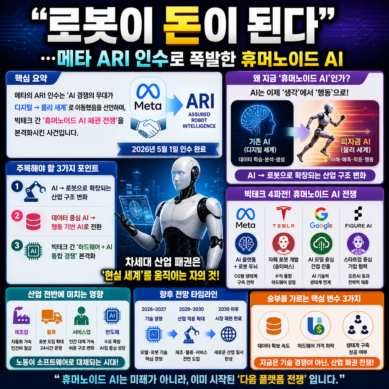 “로봇이 돈이 된다”…메타 ARI 인수로 폭발한 휴머노이드 AI