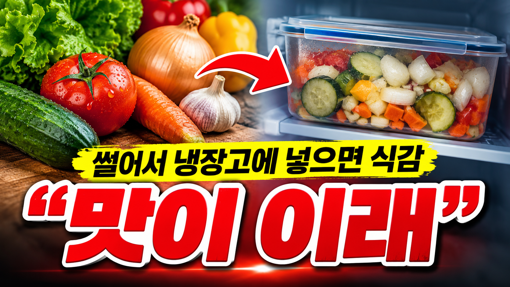 “맛이 왜 이래?”…썰어서 냉장고에 넣으면 맛·식감 망가지기 쉬운 채소