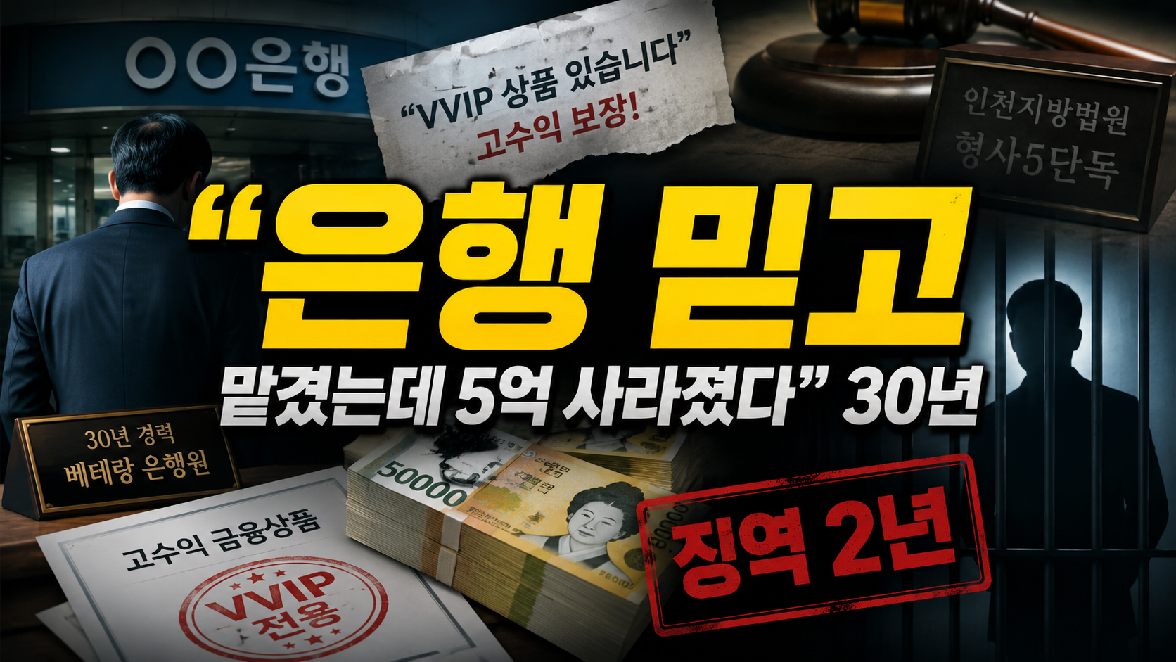 “은행 믿고 맡겼는데 5억 사라졌다”…30년 베테랑 은행원도 피하지